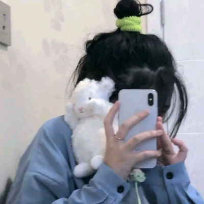 清新蓝色森系女生头像(22张)
