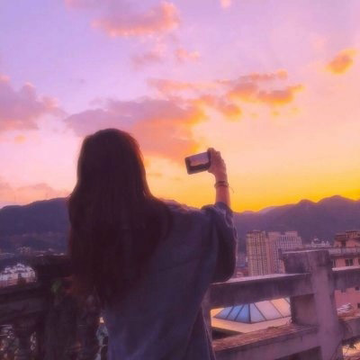 日落海边情侣头像(优选16张)