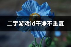 二字游戏id干净不重复(共496个)