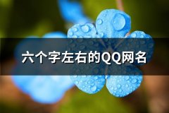 六个字左右的QQ网名(917个)