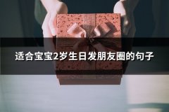 适合宝宝2岁生日发朋友圈的句子(精选90句)