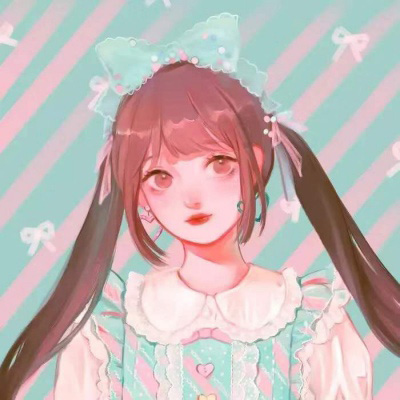 青春活力的可爱女生头像动漫(优选16张)