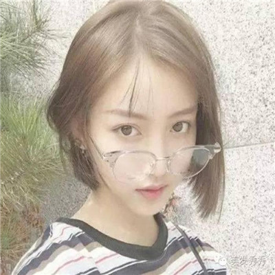 2024好看的短发女生头像(优选16张)