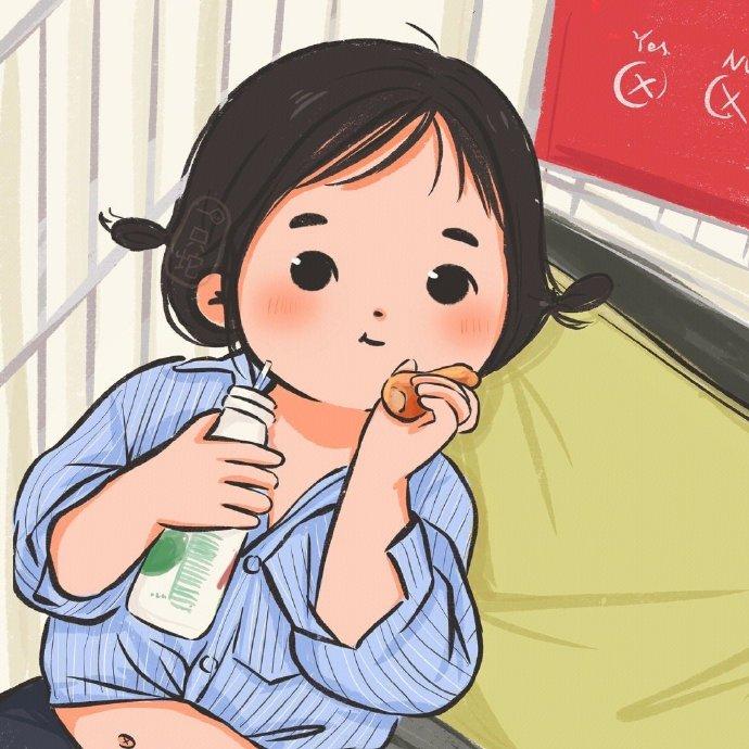 最新款女生萌萌哒小清新头像动漫(共14张)