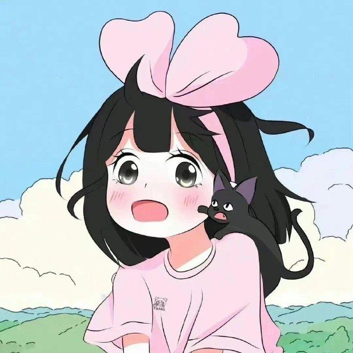 最新款女生萌萌哒小清新头像动漫(共14张)