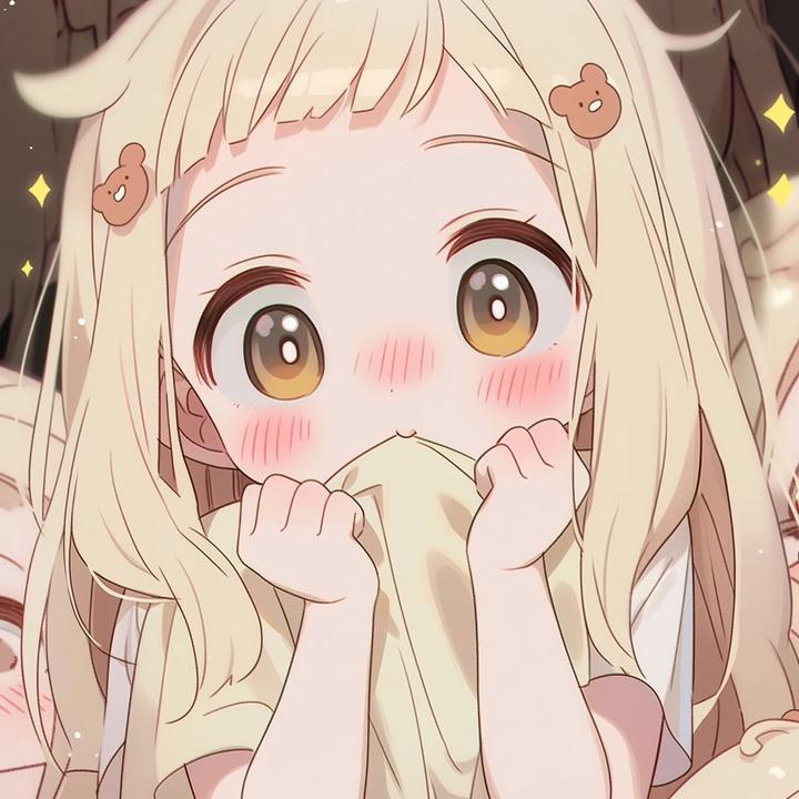 最新款女生萌萌哒小清新头像动漫(共14张)