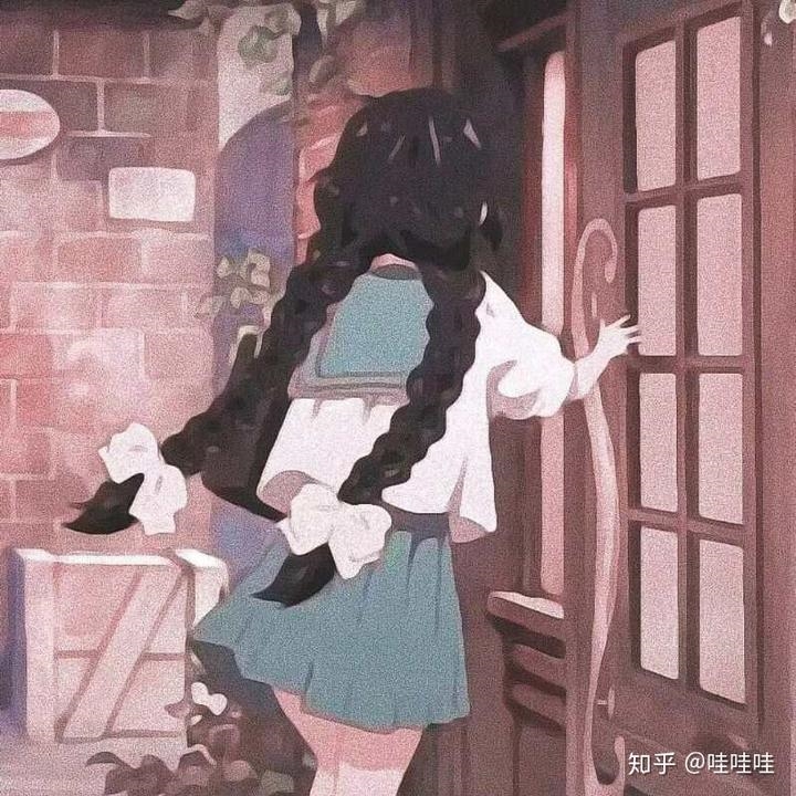 清纯漂亮可爱的小姐姐头像图片大全动漫(共14张)