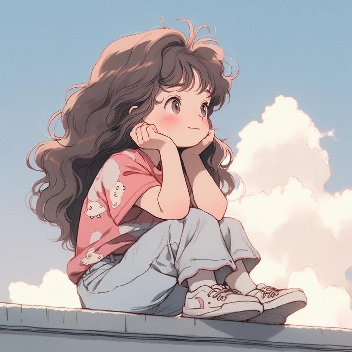 卡通微信头像女2024年最新(共12张)