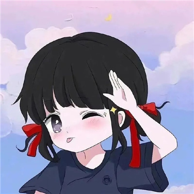 好看的不易撞双人情侣头像二次元(12张)