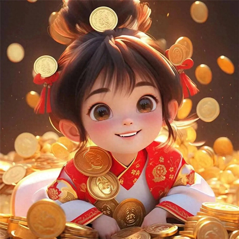 招财微信头像2024年最新版图片(优选12张)