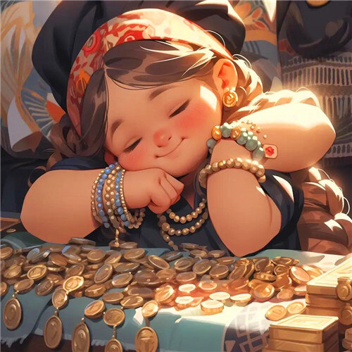 2024最招财的微信头像(18张)