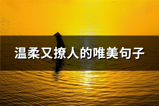 温柔又撩人的唯美句子(推荐40句) 温柔又撩人的唯美句子(推荐40句)