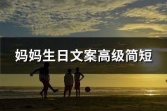 妈妈生日文案高级简短(推荐32句)