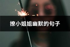 撩小姐姐幽默的句子