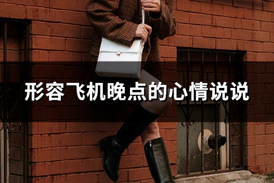 形容飞机晚点的心情说说